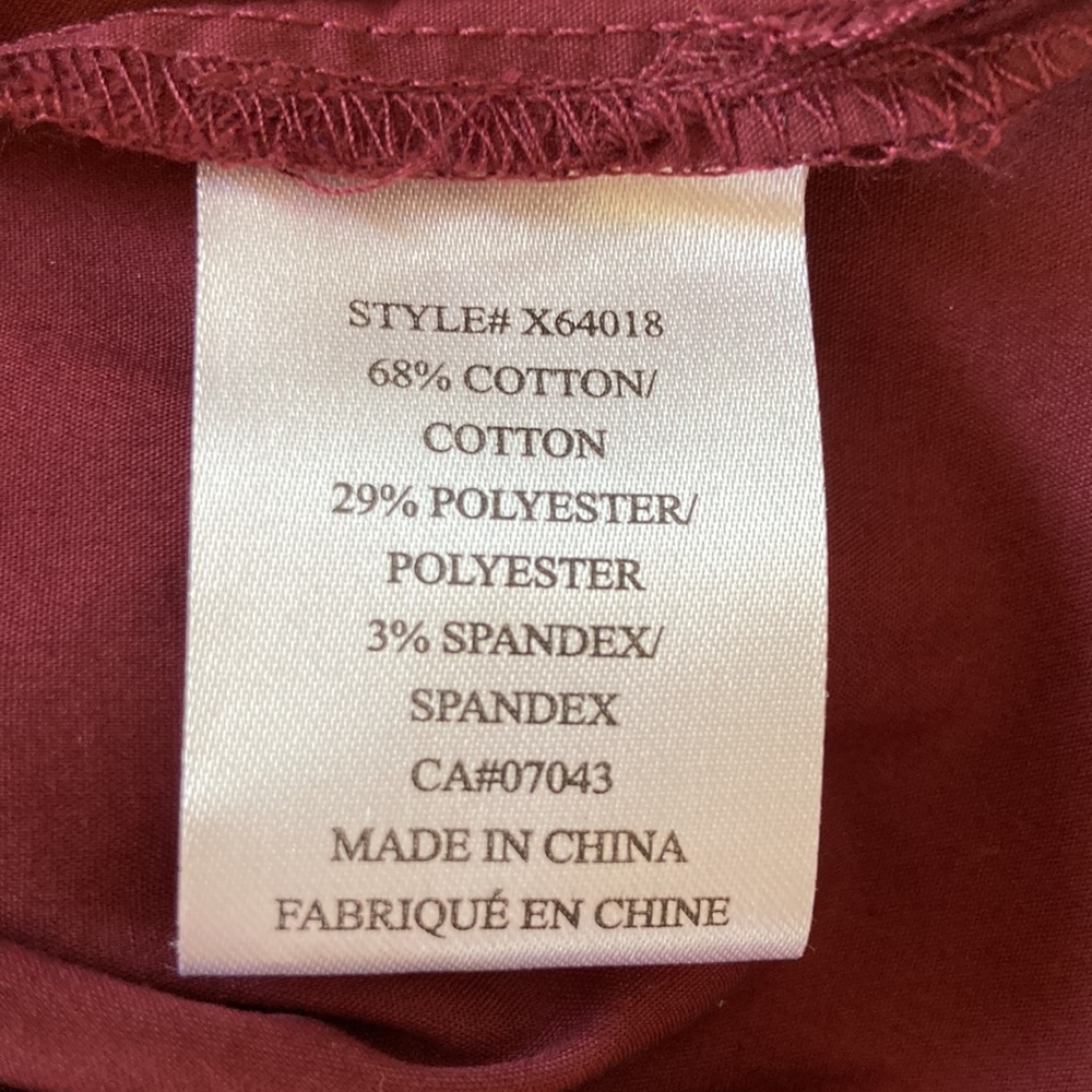 COMO BLACK Rear Closure Shirt - Picture 5 of 6